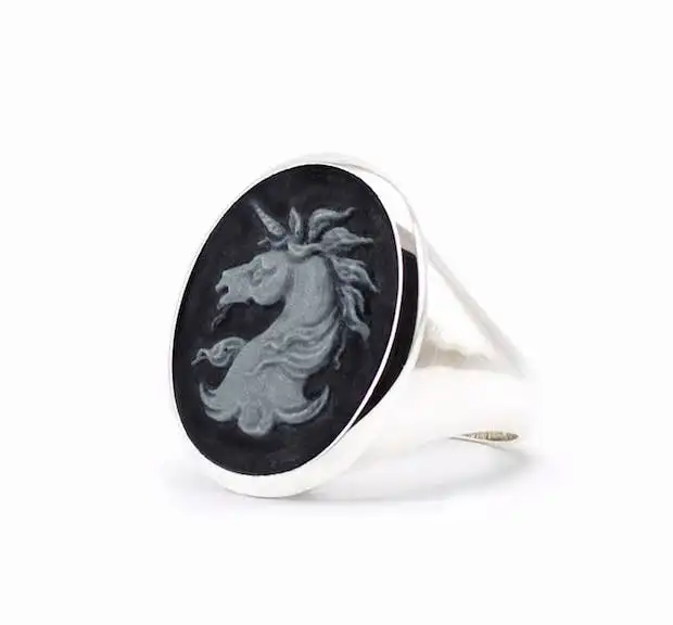 Unicorn-Signet-Ring