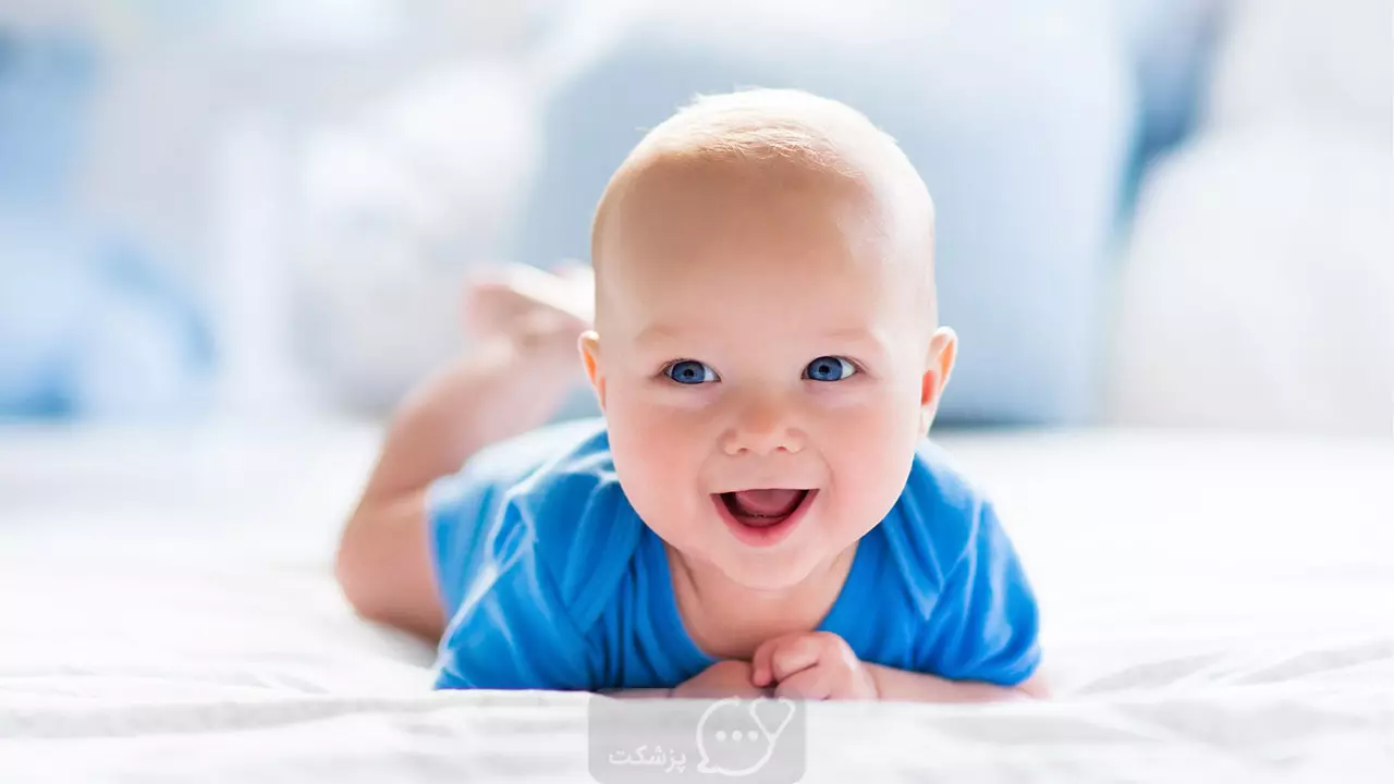 درباره لبخند زدن نوزادان