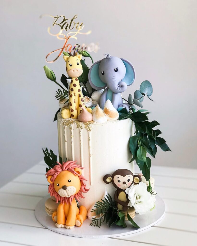 Baby Animals Cake
