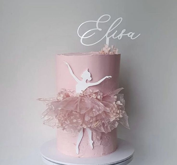 Ballerina Cake
