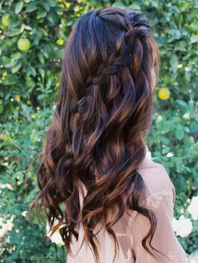 Simple Waterfall Braid 