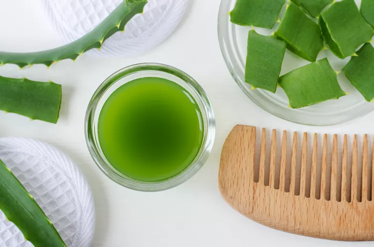 Soothing Aloe Vera Gel Hair Rinse
