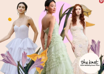 The 25 Best Pastel Wedding Dress Styles for a Pretty Pop of Color