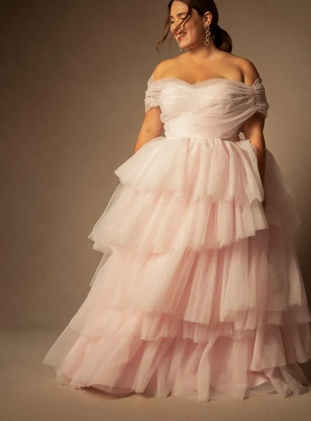 The Best Pastel Pink Wedding Dress