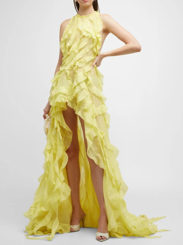 The Best Light Yellow Wedding Dress
