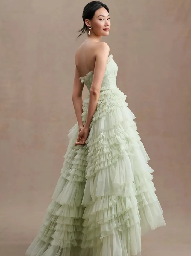 The Best Light Green Wedding Dress
