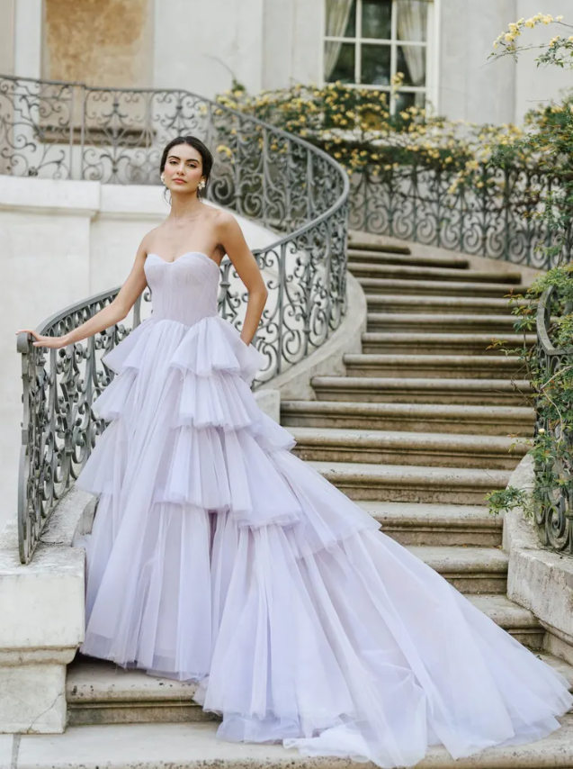 The Best Lilac Wedding Dress
