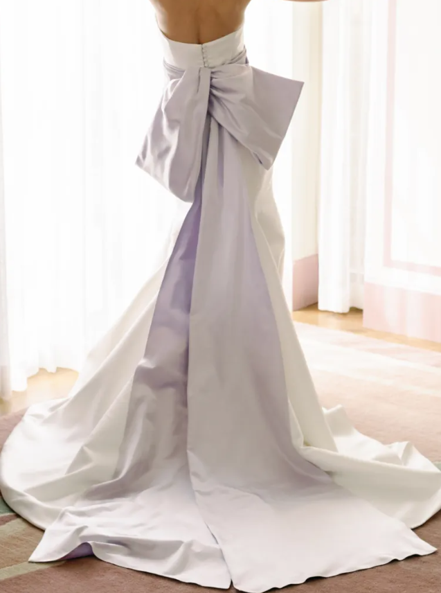 The Best Pastel Purple Wedding Dress
