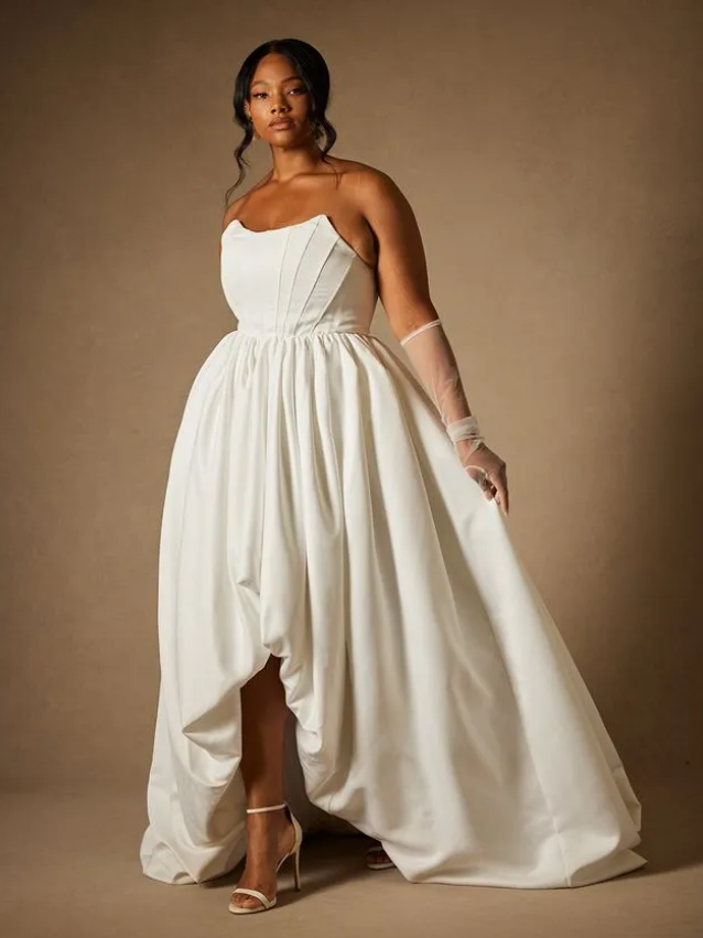 Best Sleeveless Plus-Size Wedding Dress