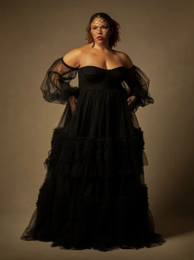 Best Black Plus-Size Wedding Dress