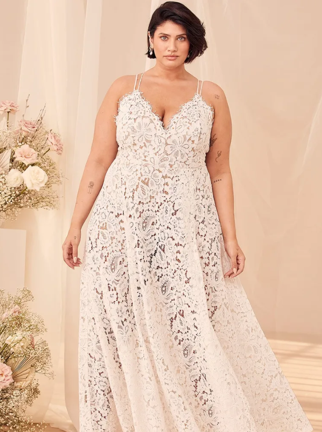 Best Sexy Plus-Size Wedding Dress