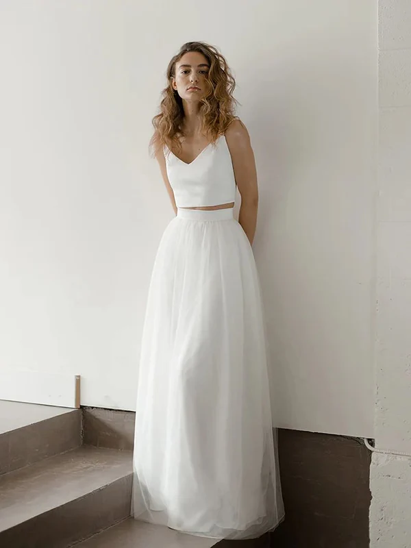 Two-piece wedding dress-12