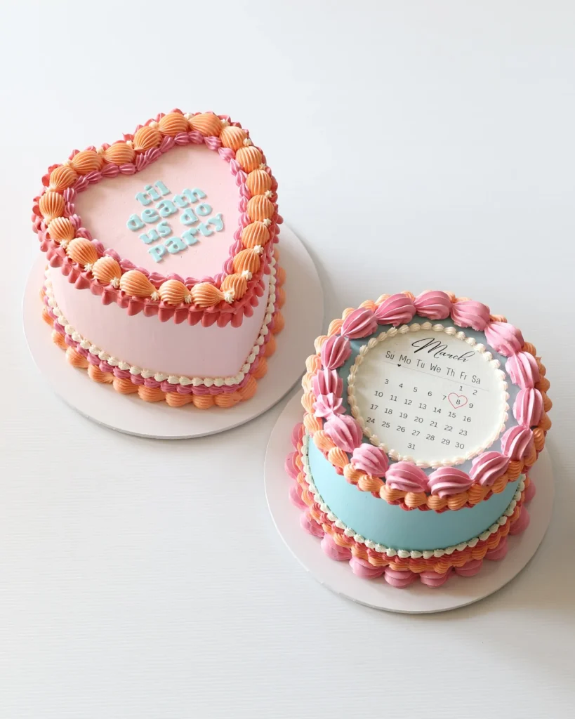 colourful-engagement-cake