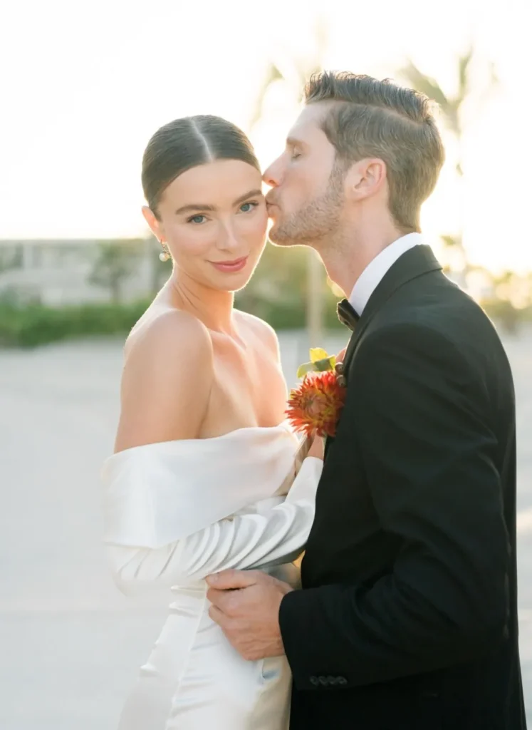 elegant-slicked-back-bun-easy-simple-wedding-hair-inspo