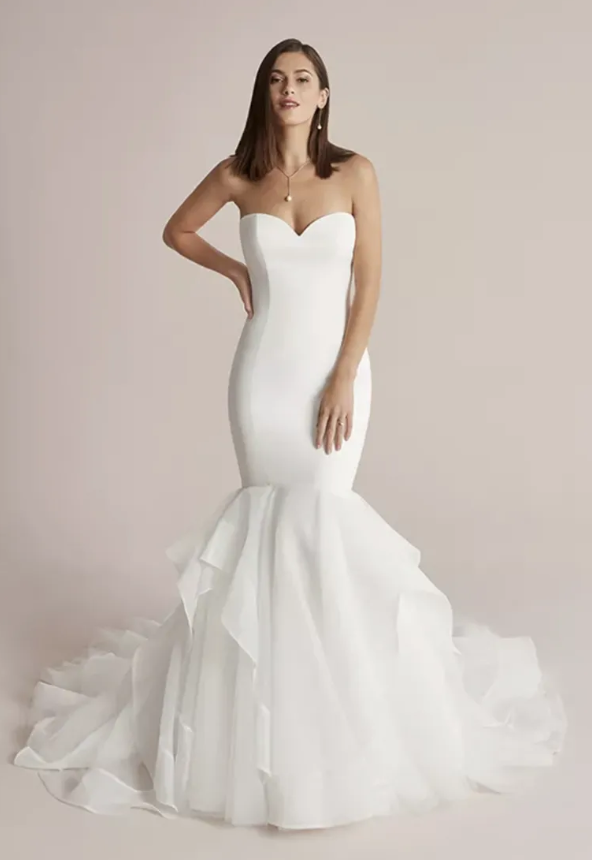 Justin Alexander Cooper Mermaid Wedding Dress