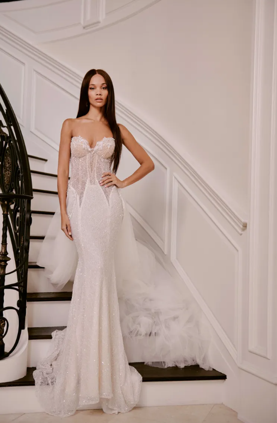 Galia Lahav Zendaya Mermaid Wedding Dress