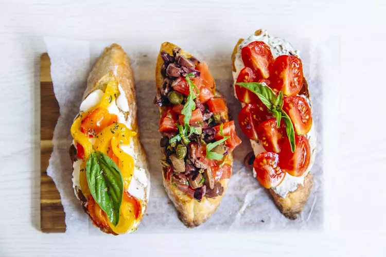 Toast With Creative Toppings