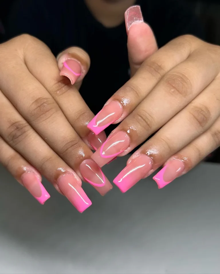 ناخن مدل کافین (Coffin Nails)