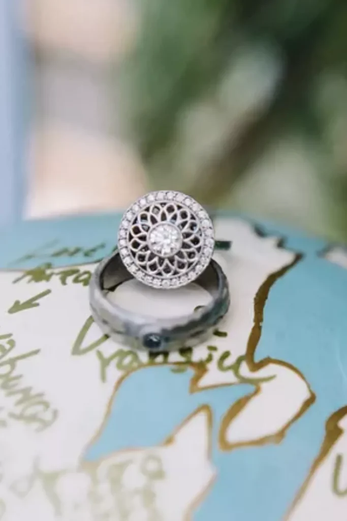 حلقهای با الهام از گلها